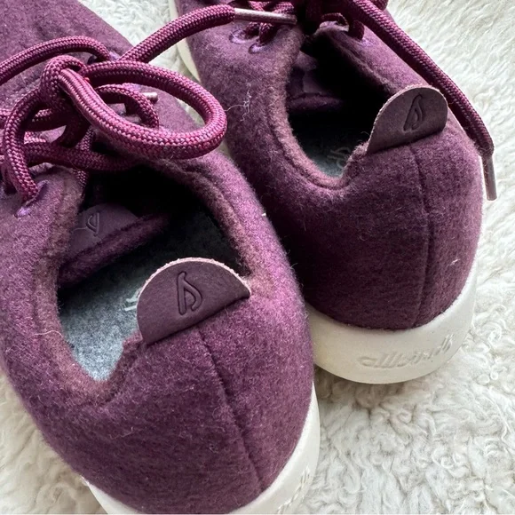 Allbirds Women’s Merino Wool Running Shoe in Berry Purple - Picture 7 of 12